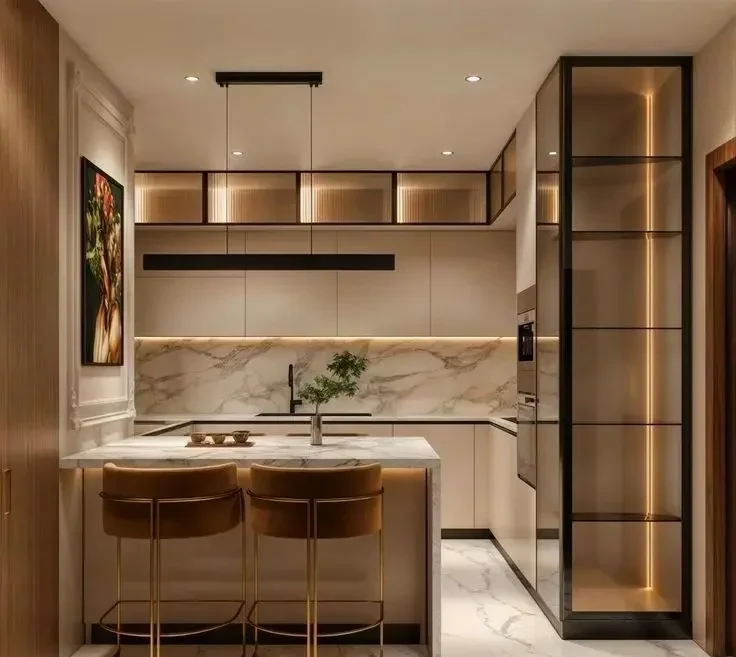 مطابخ الوميتال بني في دهبي