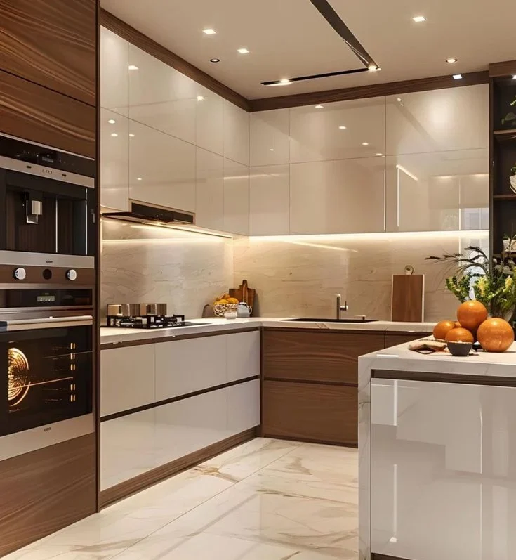 ألوان مطابخ بولي لاك